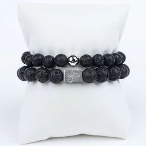 ME™ Basics His & Hers Lava 2-pc Bracelet Set