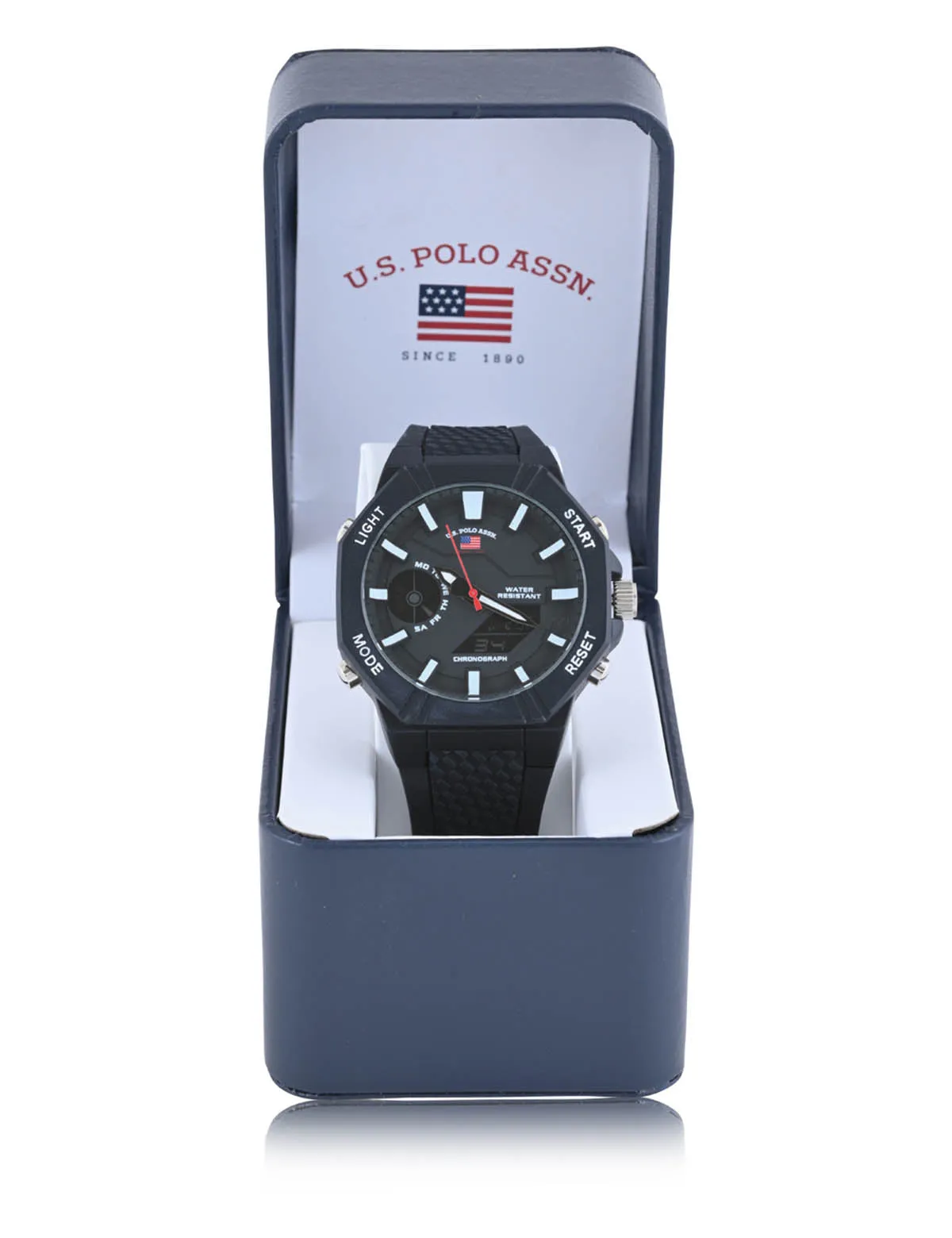 MEN'S BLACK ON BLACK ANA DIGI SPORTS WATCH