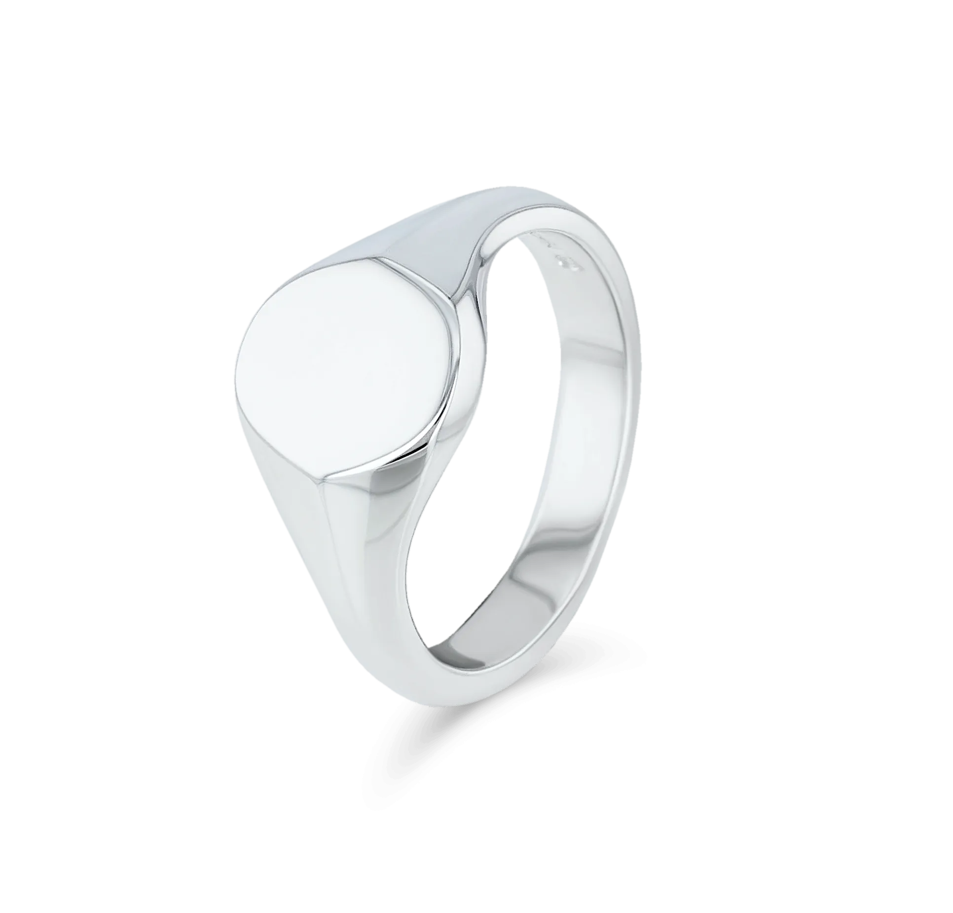 Men's Classic Oval Head Signet Ring
