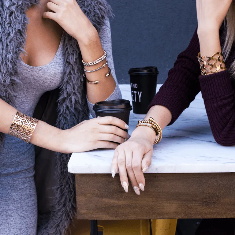 Mesmerizing | 18k Gold | Crystal Pavé Expression Bracelet