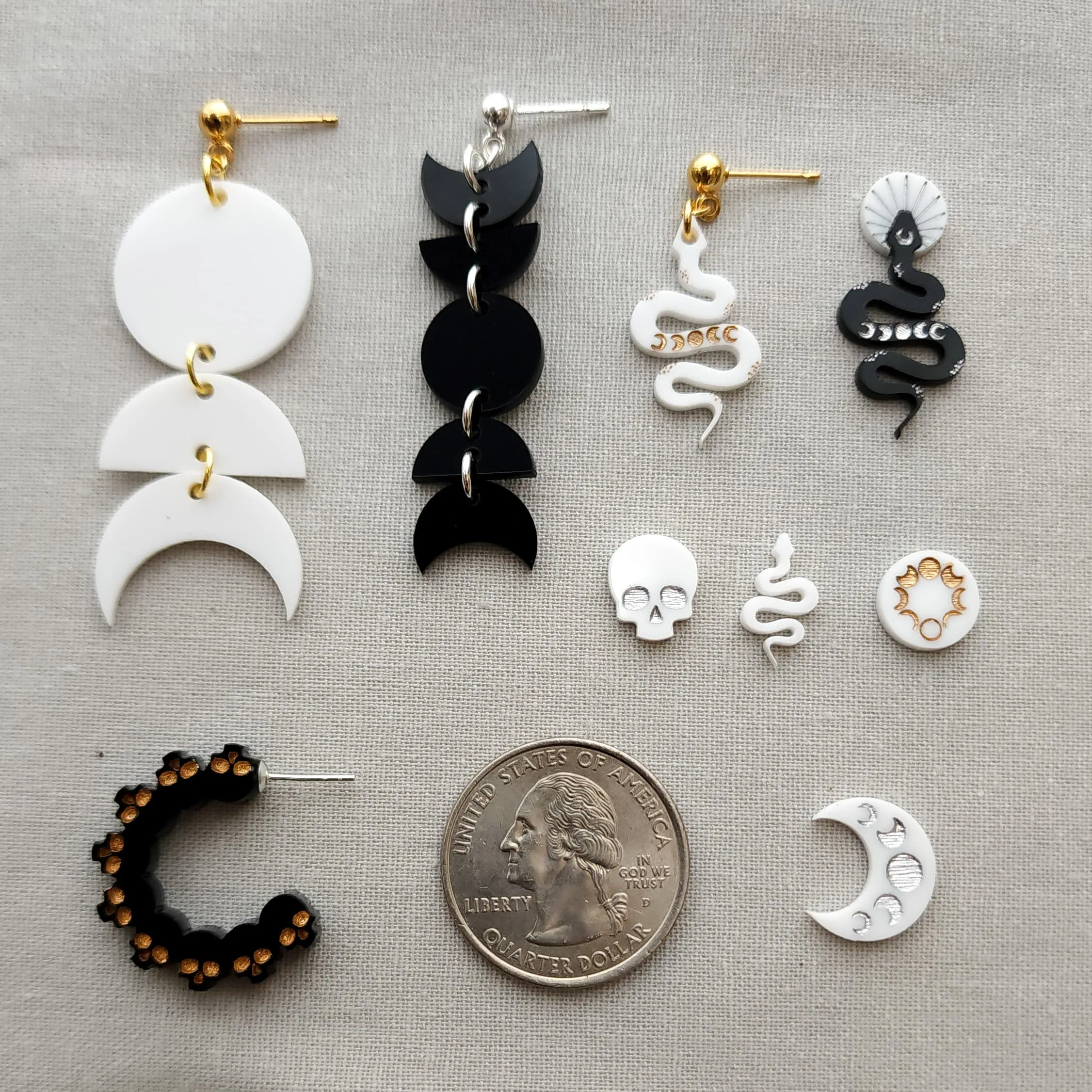 Mini Snake Studs
