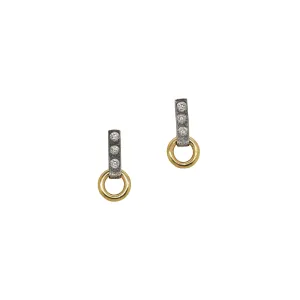 Mixed Metal Porto Stud Small