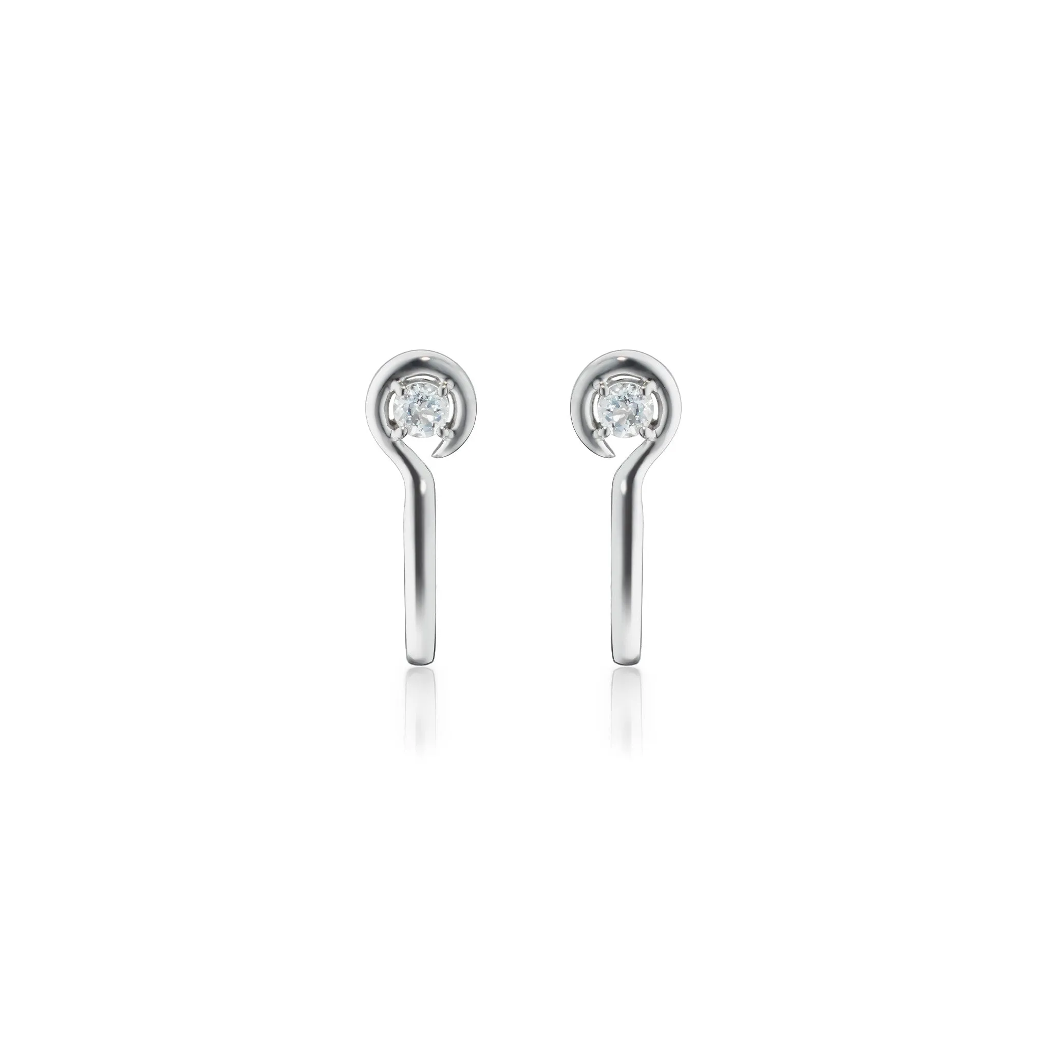Monica Rich Kosann The Twist Infinity Earrings