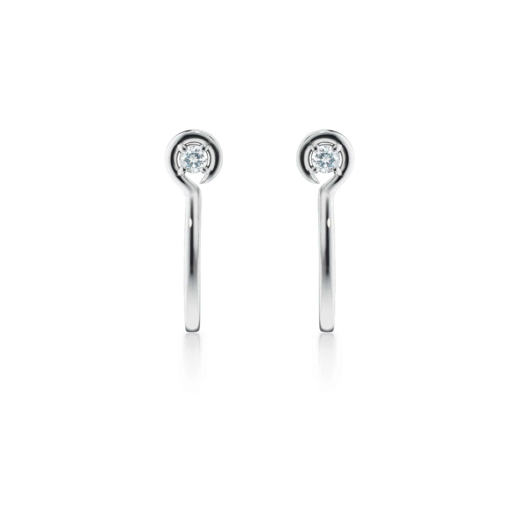Monica Rich Kosann The Twist Infinity Earrings