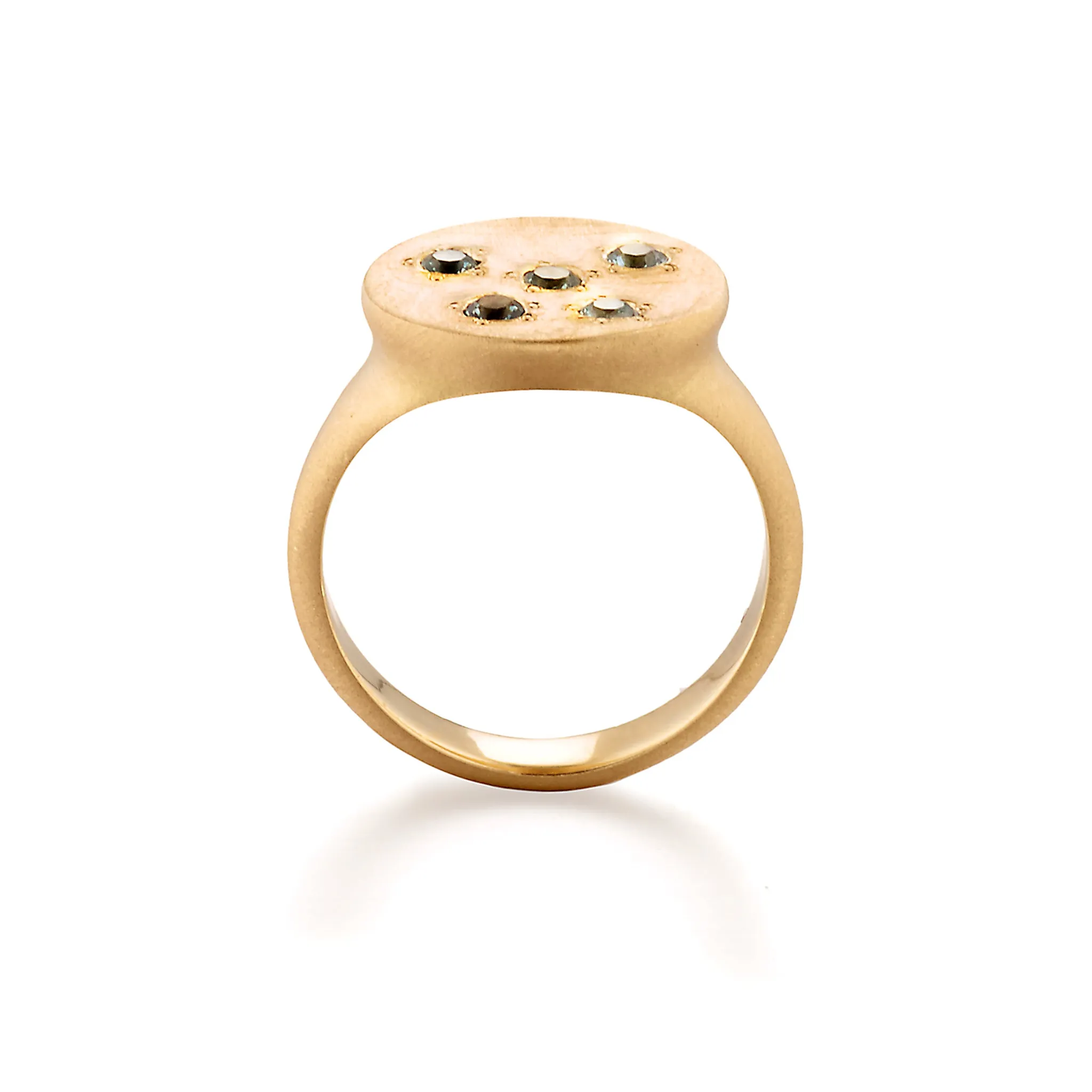 Montana Sapphire Signet Ring