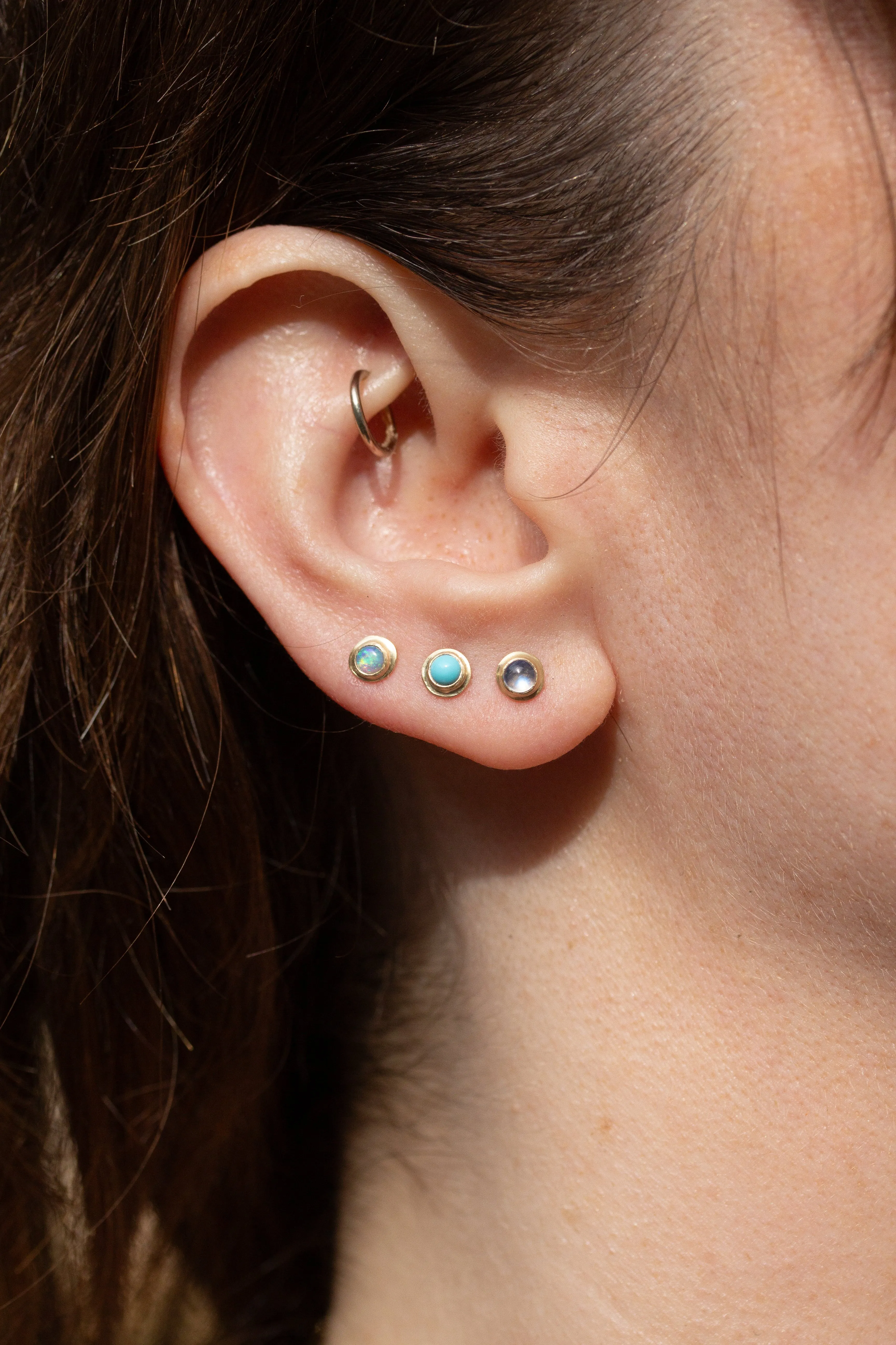 Moonstone | Shadow Stud