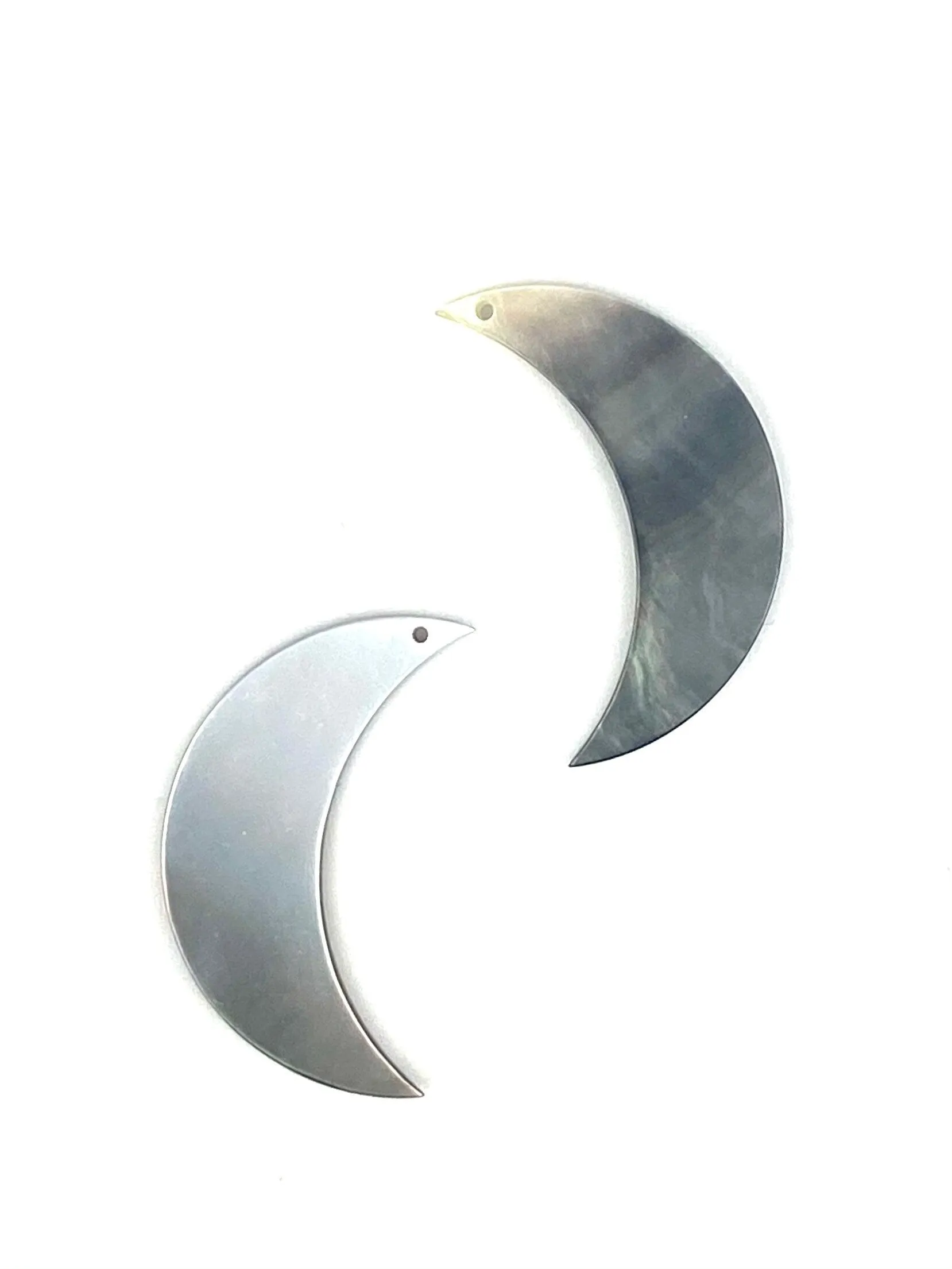 Mother Of Pearl Crescent Moon Shell, Sku#M63