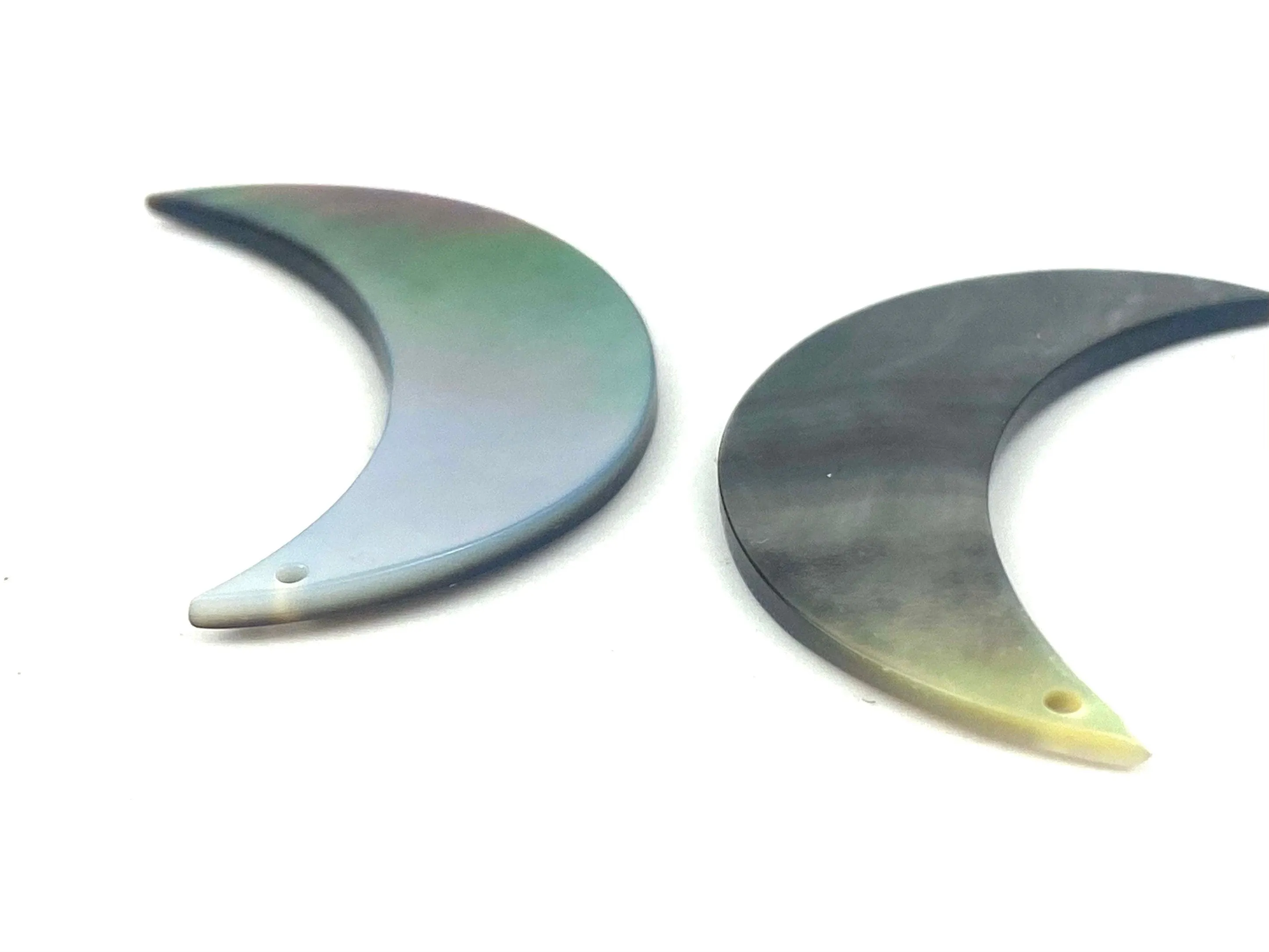 Mother Of Pearl Crescent Moon Shell, Sku#M63