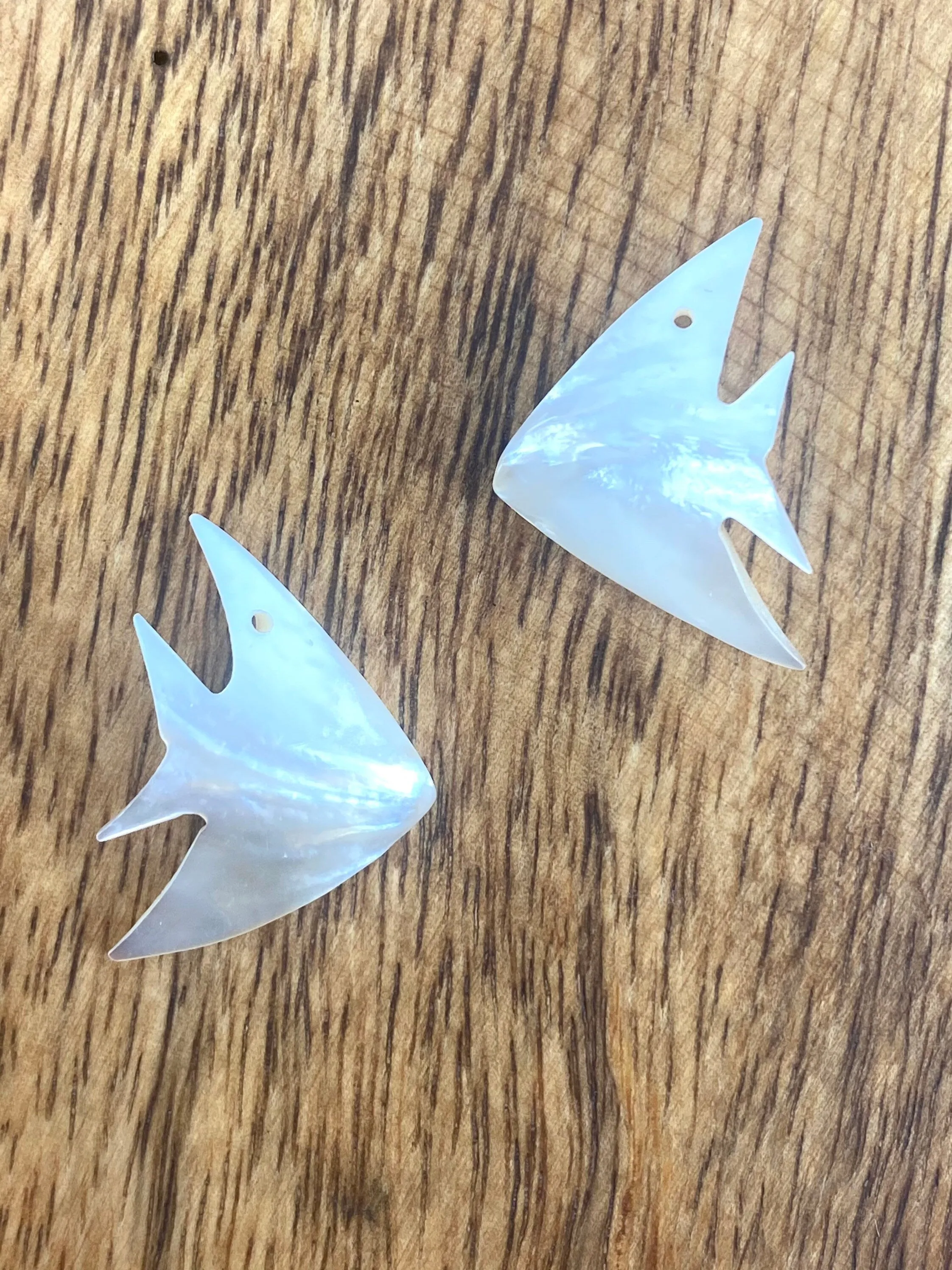 Mother Of Pearl Fish Shell, Sku#M381