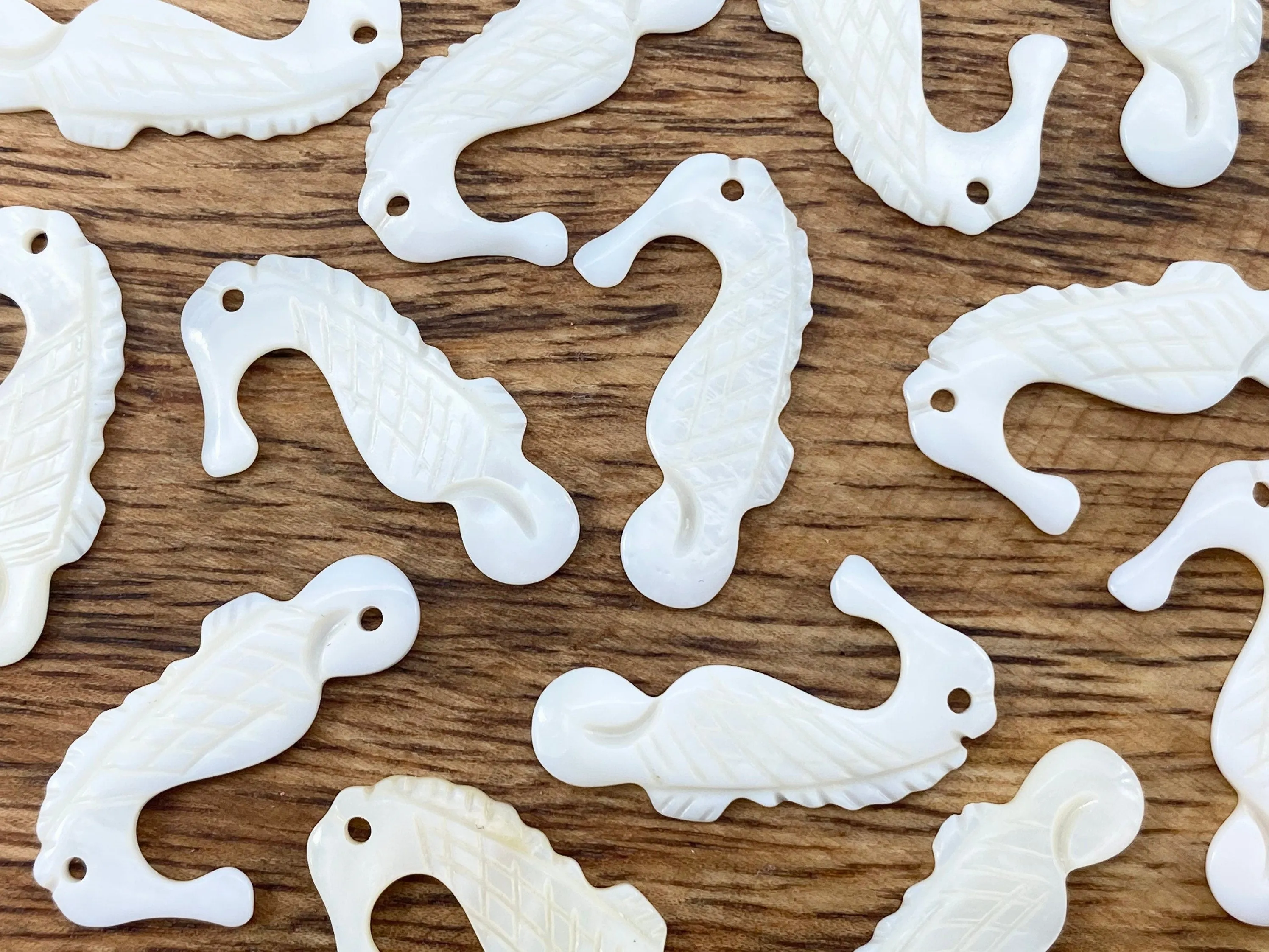 Mother Of Pearl Seahorse Shell, Sku#M46