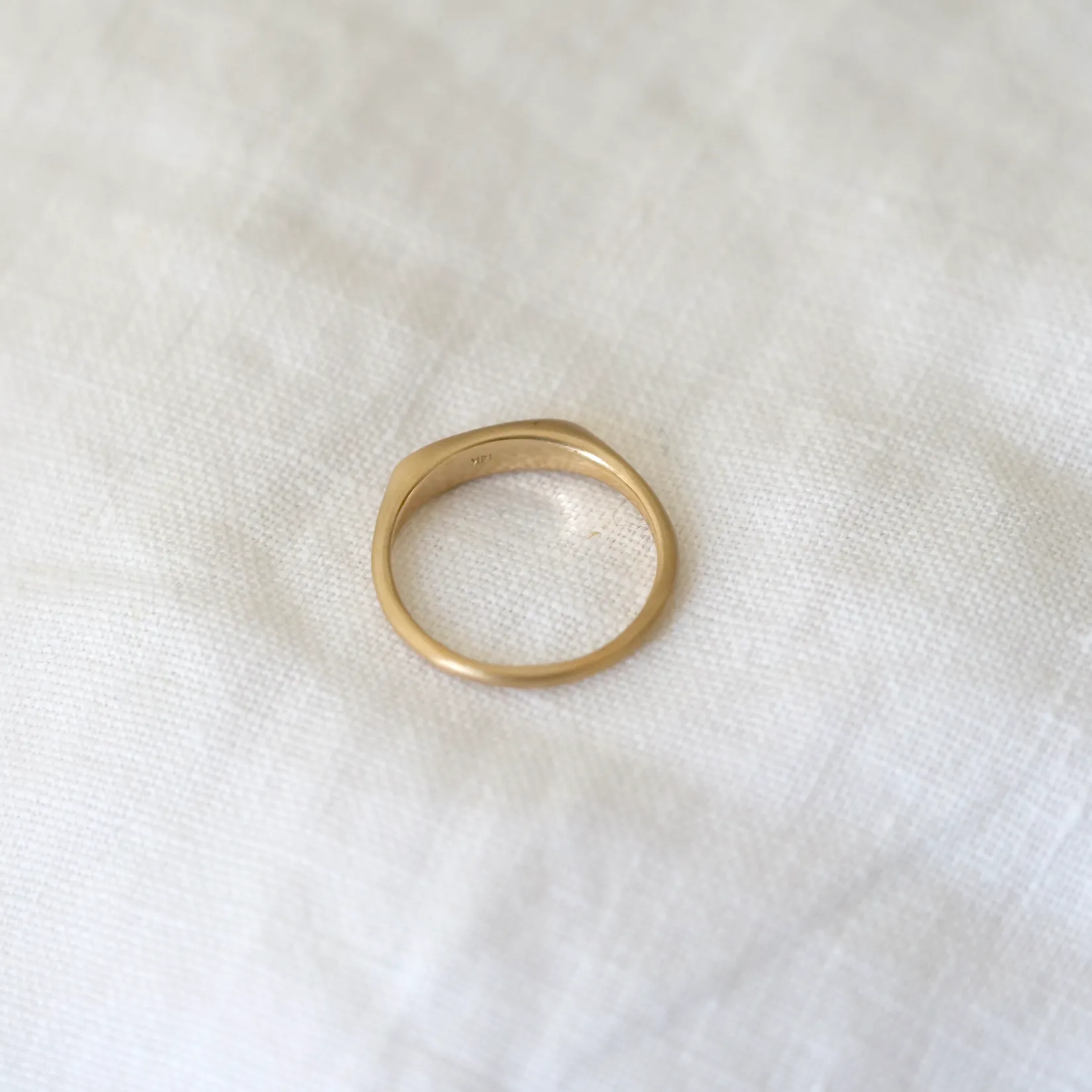 Olive Branch Signet Ring