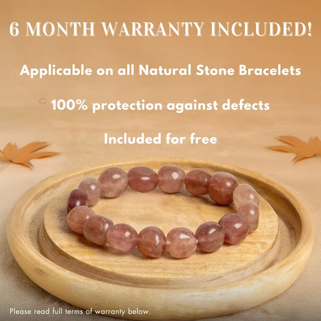 Onyx Natural Stone Elastic Bracelet