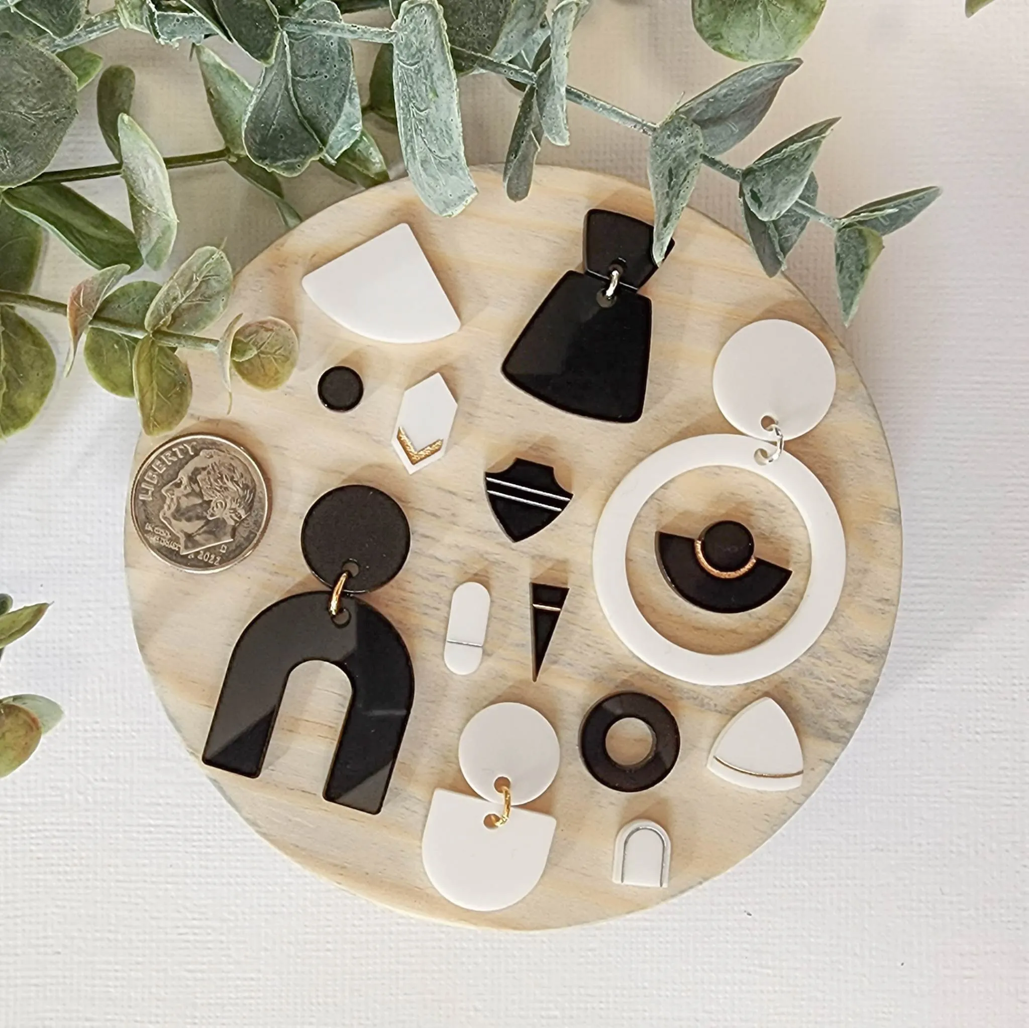 Open Circle Studs