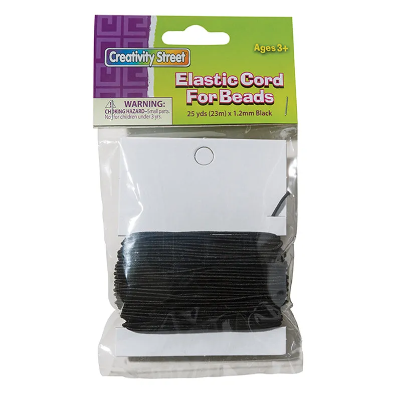 Pacon Creativity Street® Cord, Black Elastic
