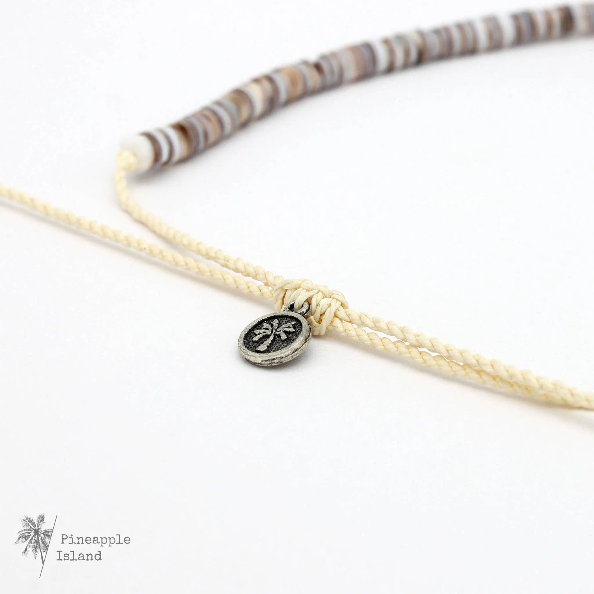 Pakui Natural Bead Necklace, by Pineapple Island