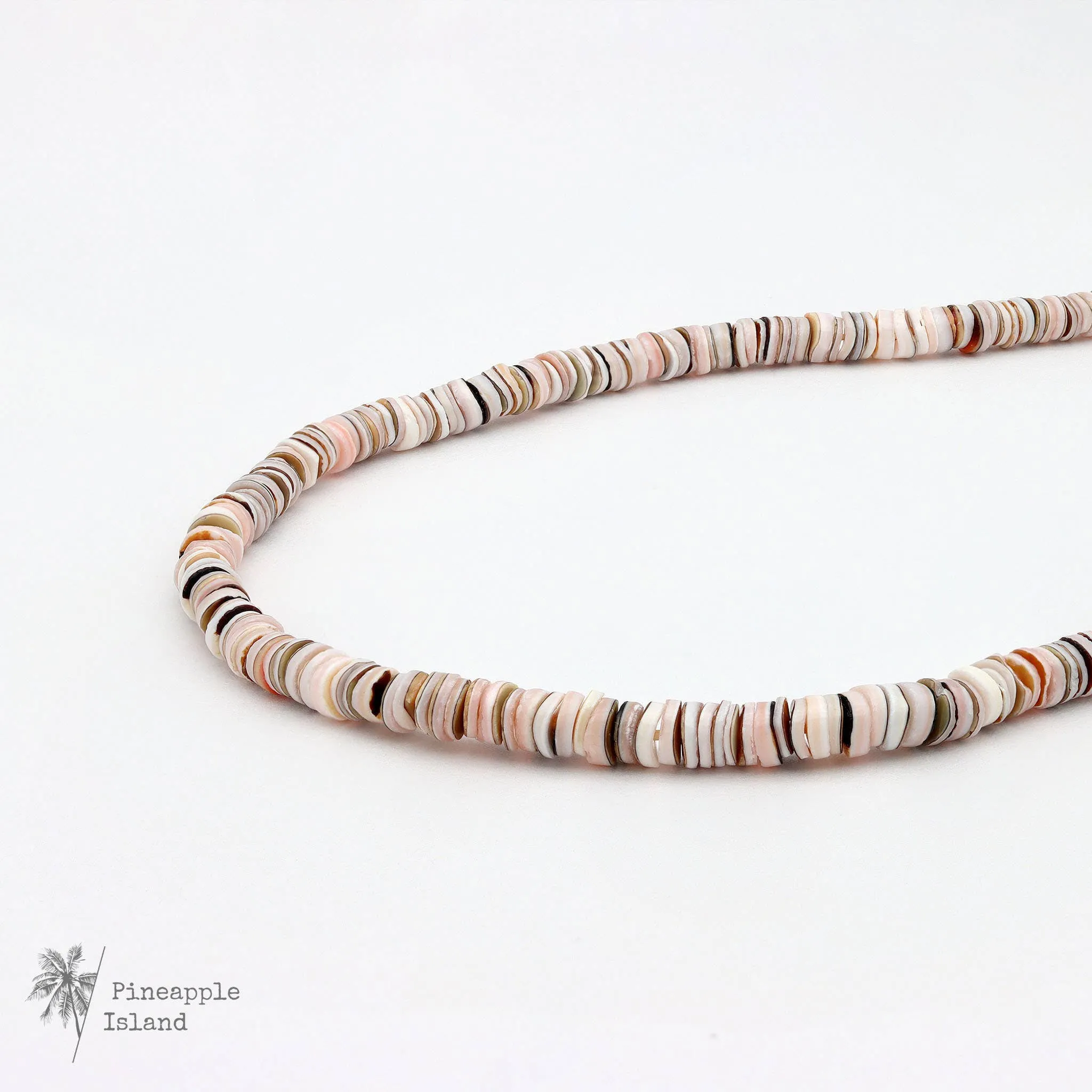 Pakui Natural Bead Necklace, by Pineapple Island
