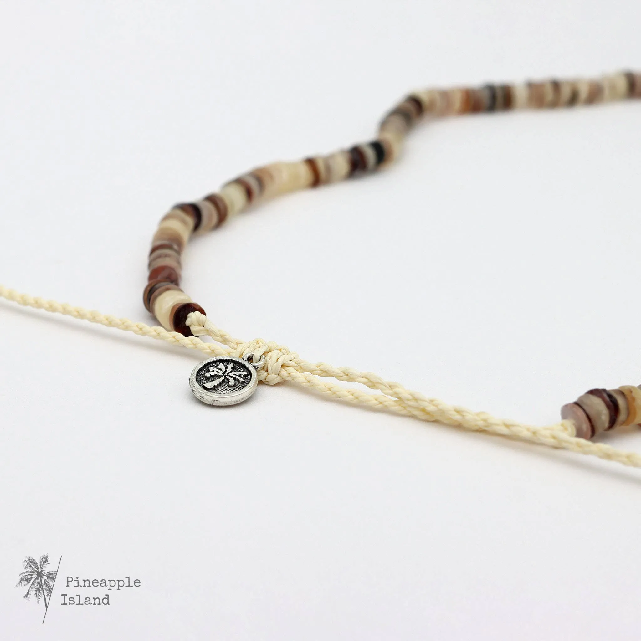 Pakui Natural Bead Necklace, by Pineapple Island