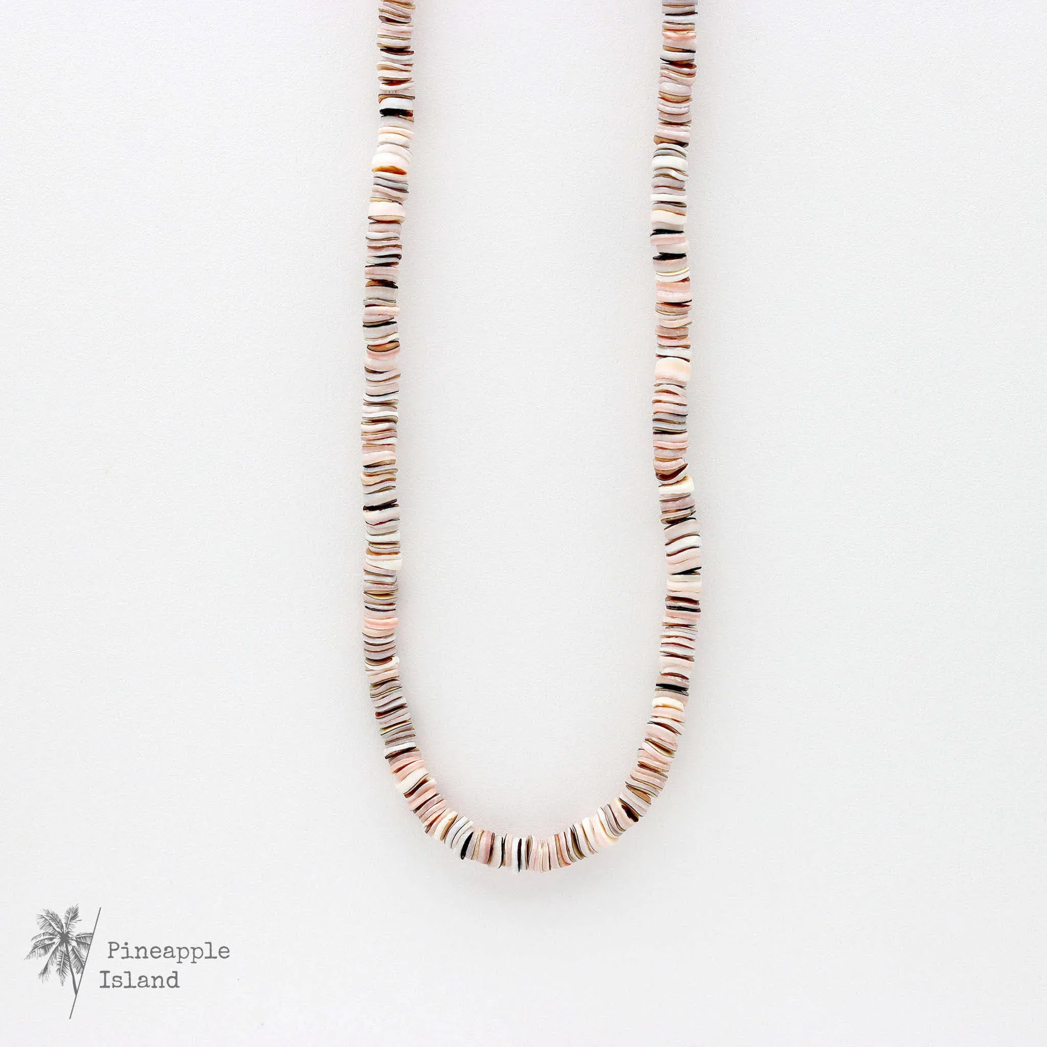 Pakui Natural Bead Necklace, by Pineapple Island