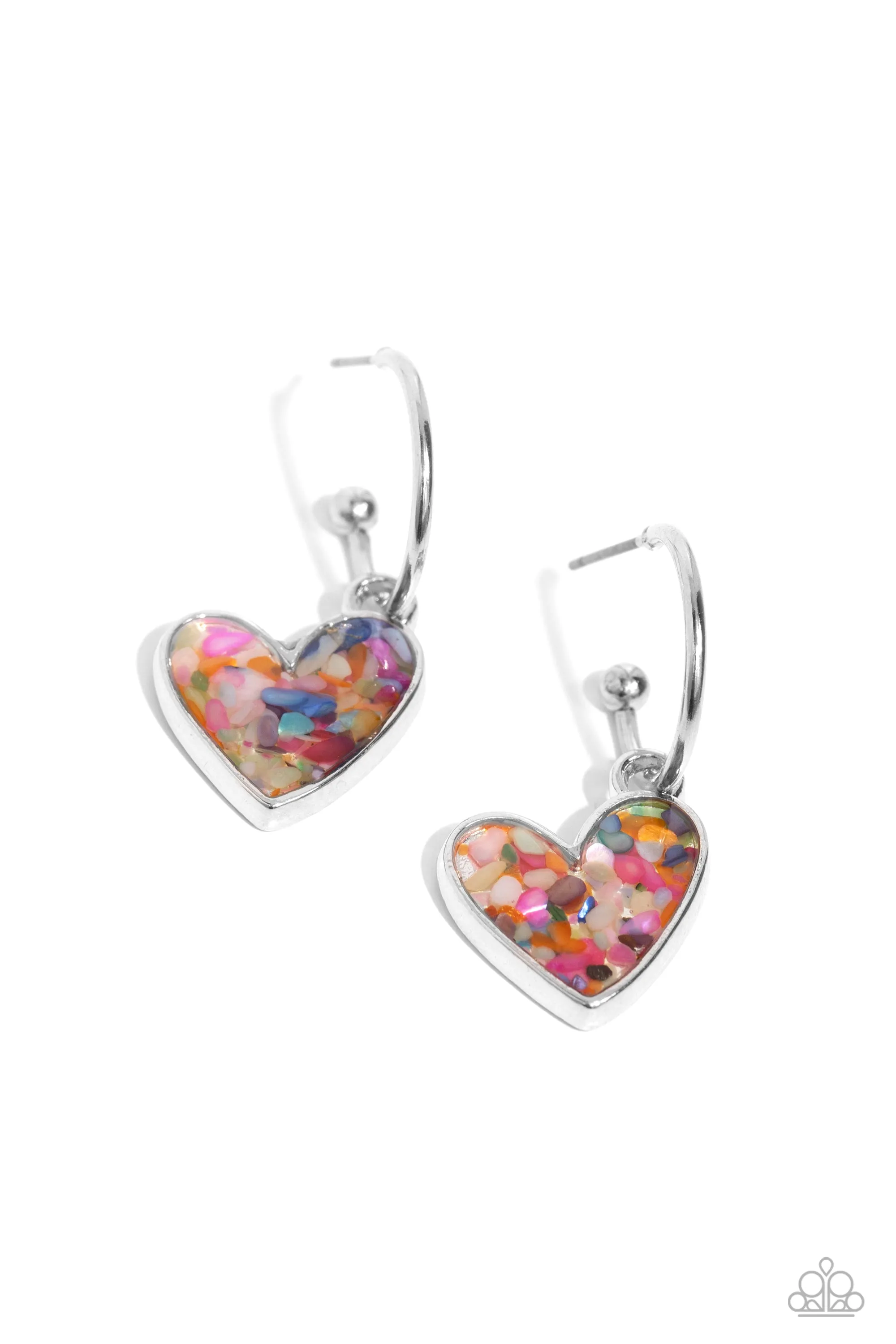 Paparazzi Shell Signal - Multi Earrings