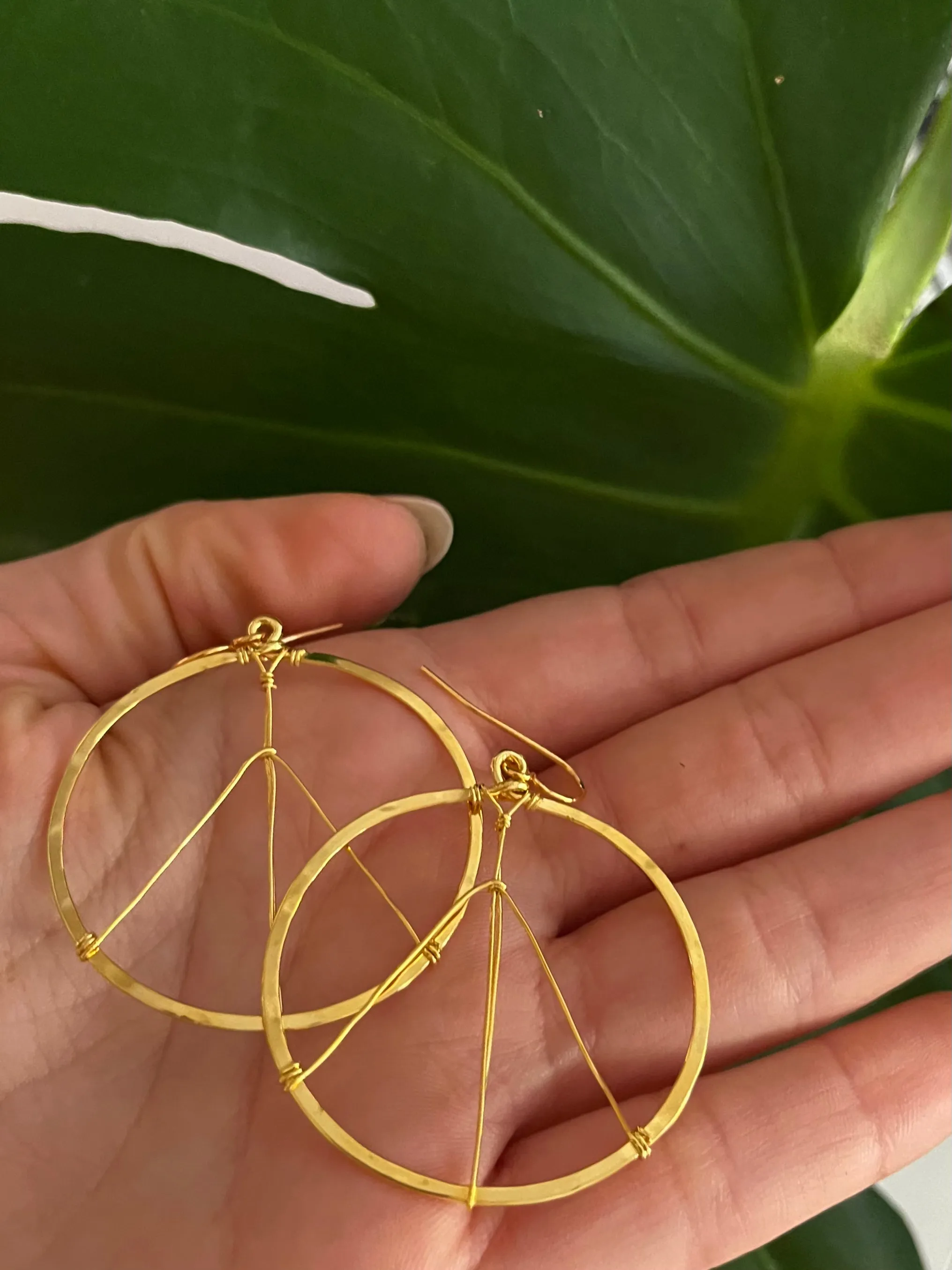 Peace Sign Earrings