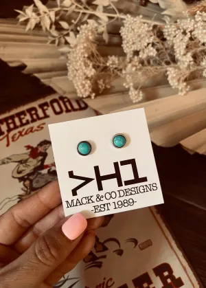 Peyton Turquoise Studs