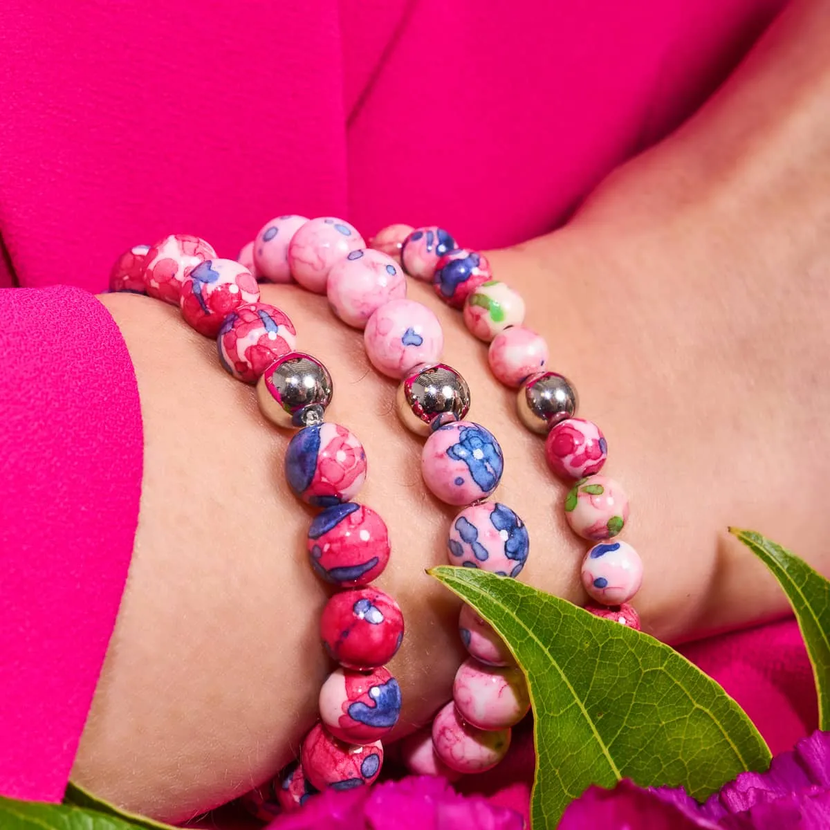 Picasso Porcelain Bracelet | Piglet Blue