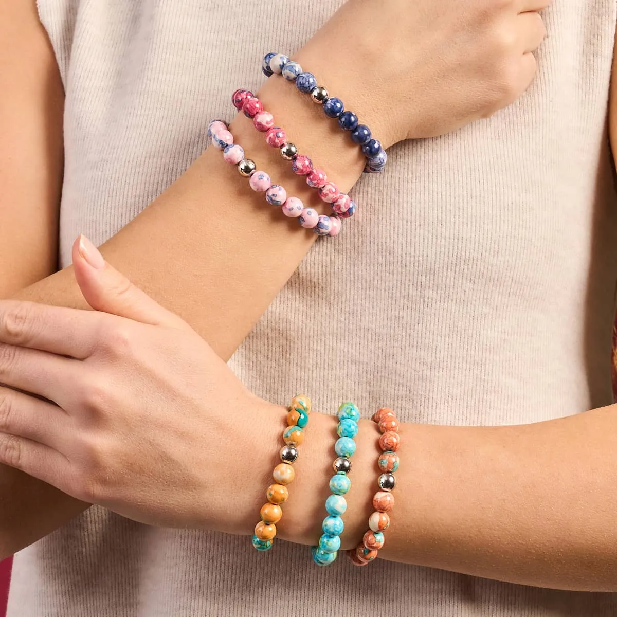 Picasso Porcelain Bracelet | Piglet Blue