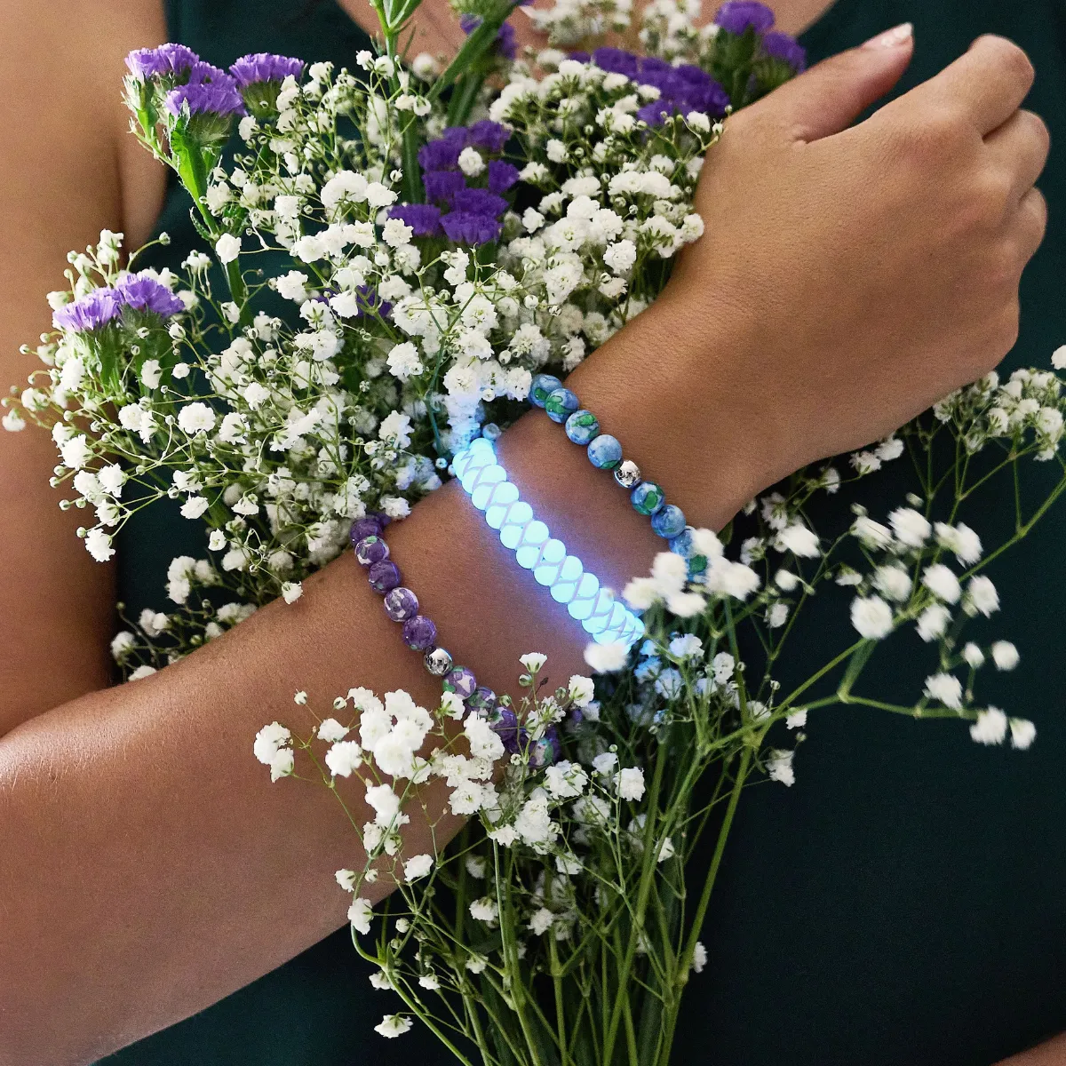 Picasso Porcelain Bracelet | Purple