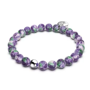 Picasso Porcelain Bracelet | Purple
