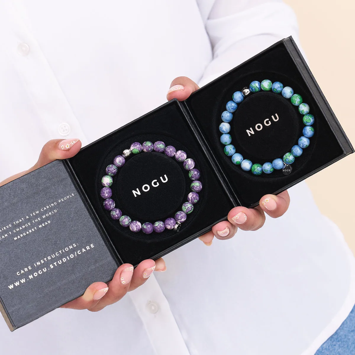 Picasso Porcelain Bracelet | Purple