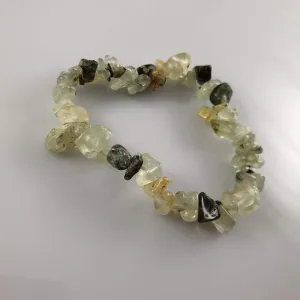 Prehnite Chip Crystal Bracelet