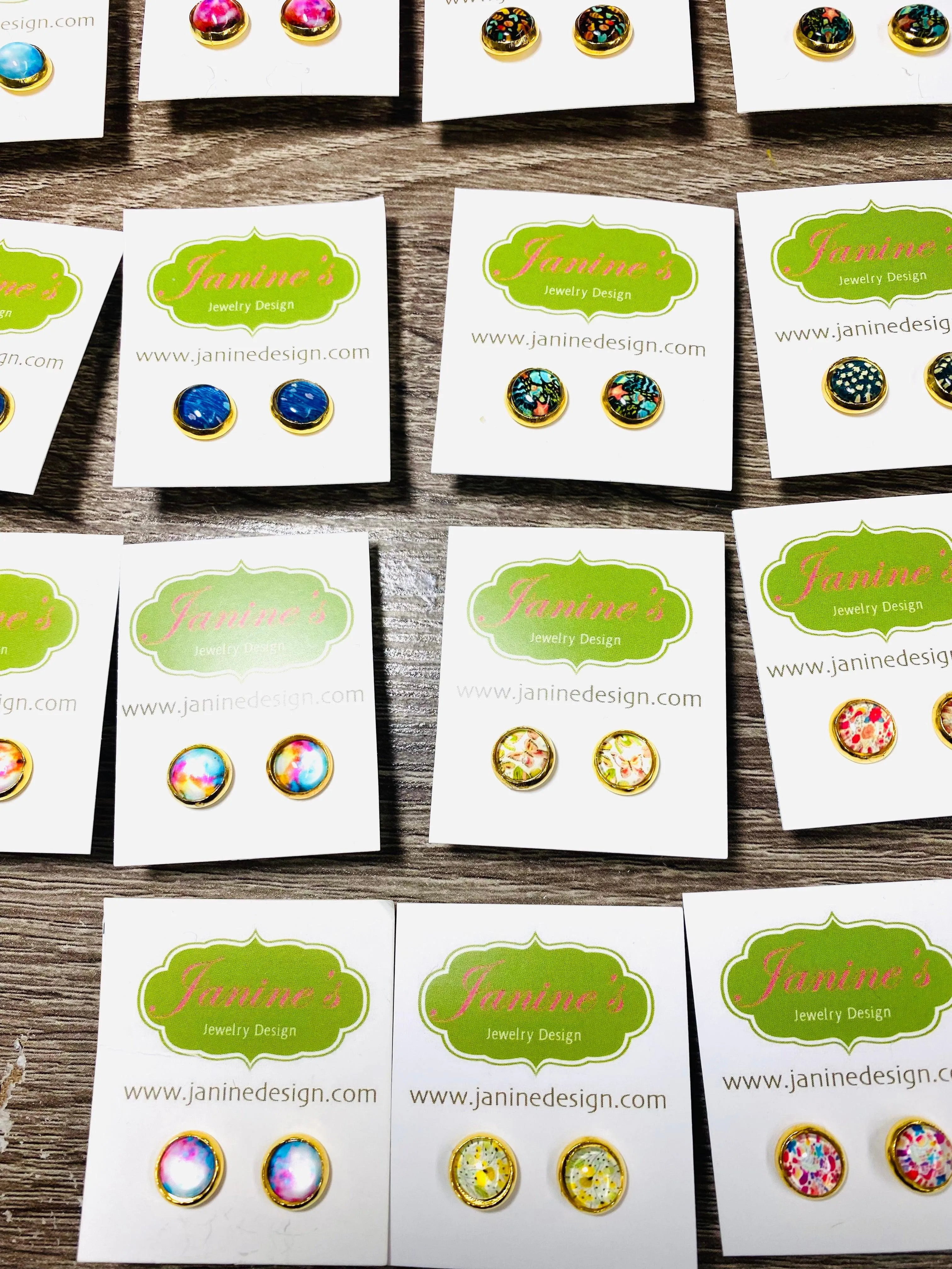 Pretty Pattern Studs/Affordable Earrings, Gift Earrings, Pattern Studs