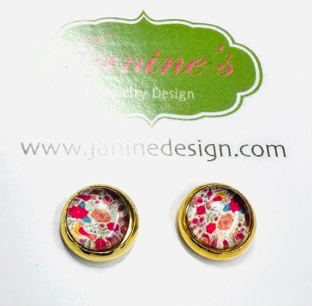 Pretty Pattern Studs/Affordable Earrings, Gift Earrings, Pattern Studs