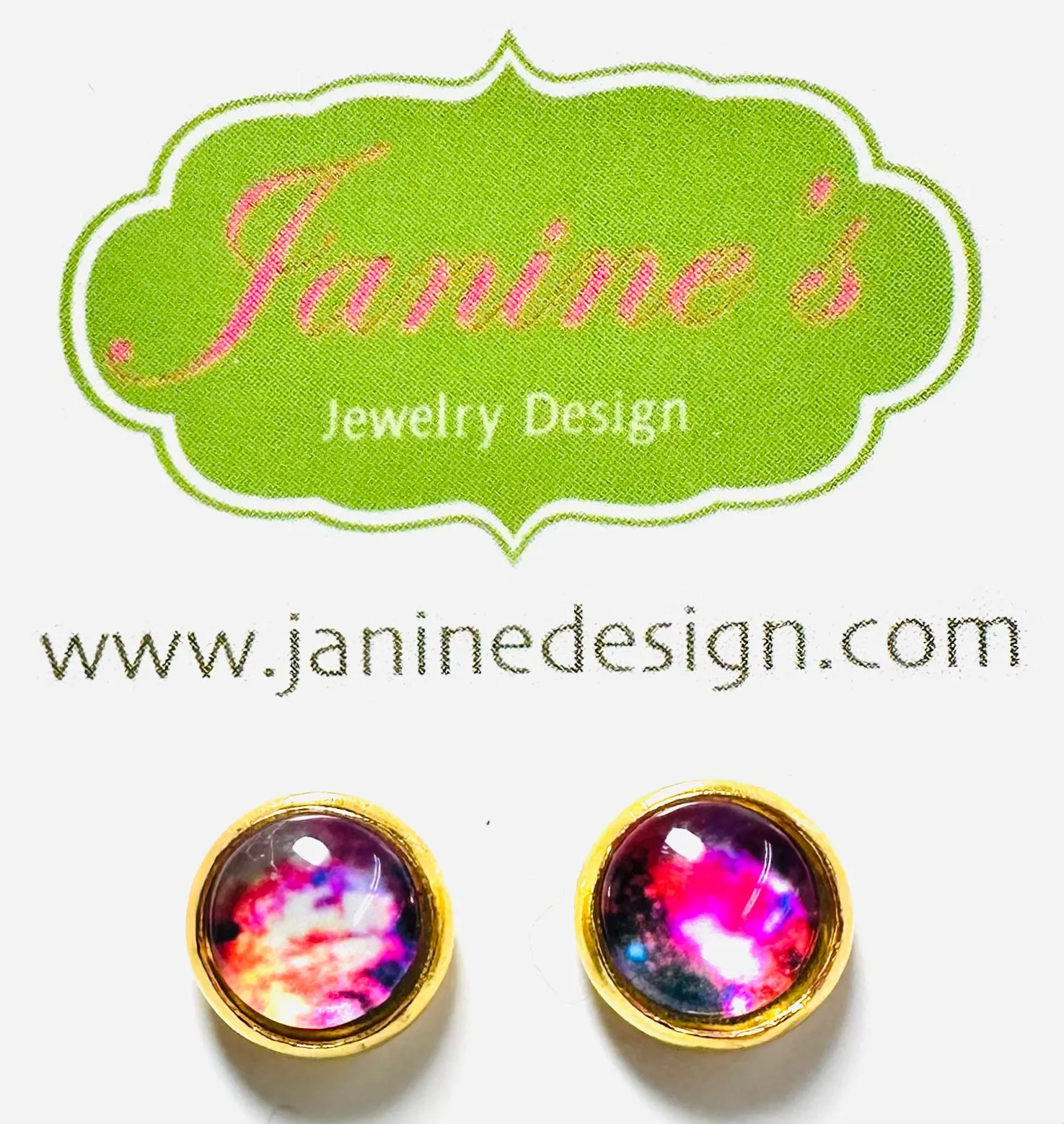 Pretty Pattern Studs/Affordable Earrings, Gift Earrings, Pattern Studs
