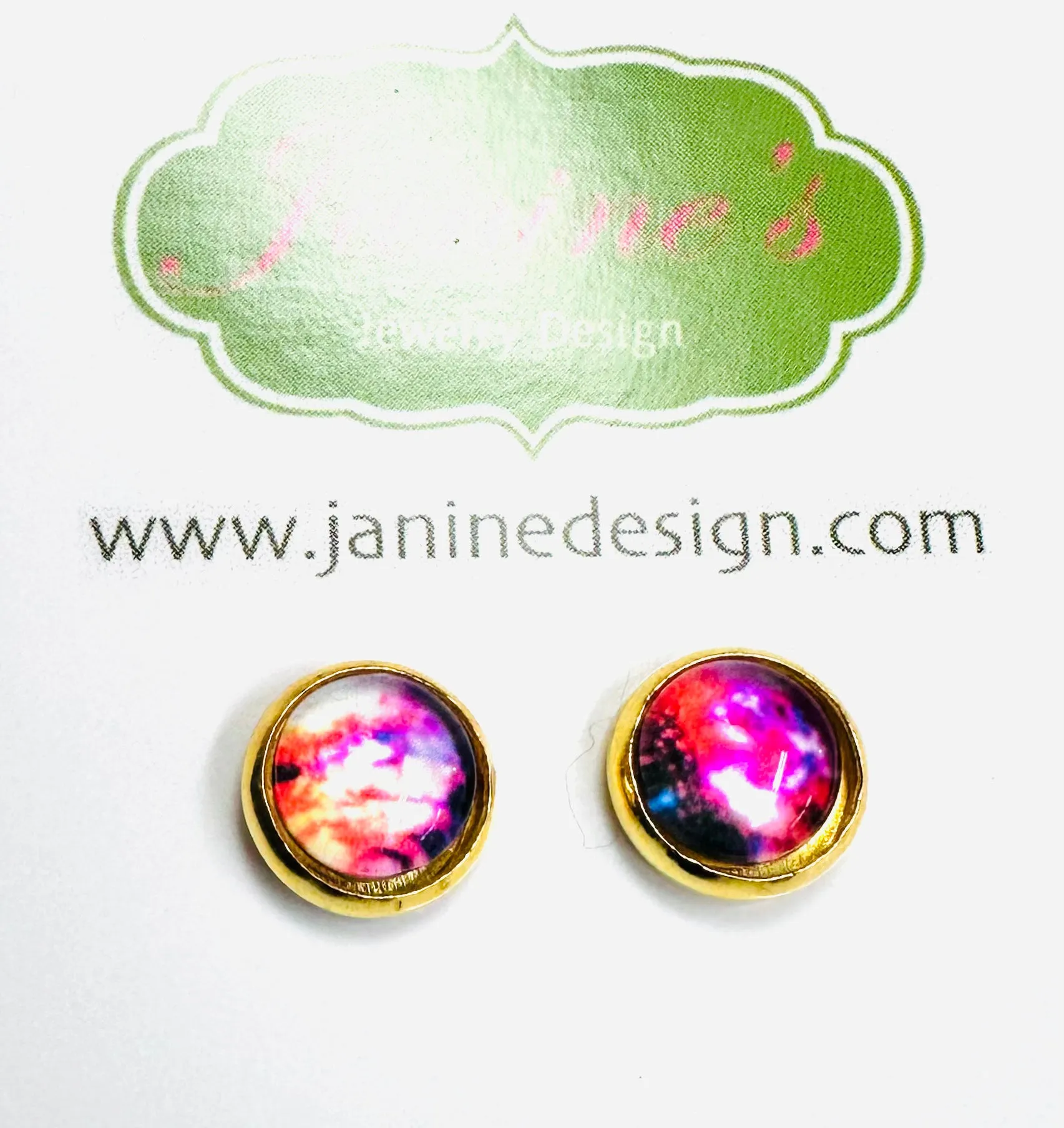 Pretty Pattern Studs/Affordable Earrings, Gift Earrings, Pattern Studs