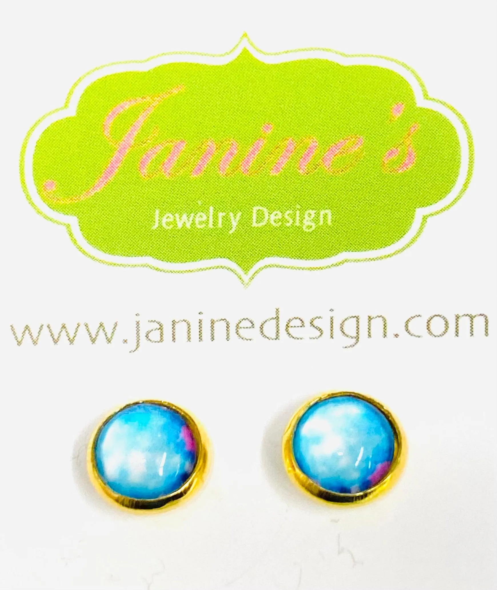 Pretty Pattern Studs/Affordable Earrings, Gift Earrings, Pattern Studs