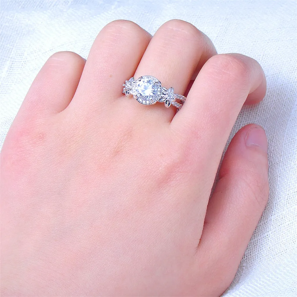 Punk Jewelry S Style Red Zircon Stone Ring Black Gold Filled Unique Party Finger Rings For Women Bohemian Bijoux