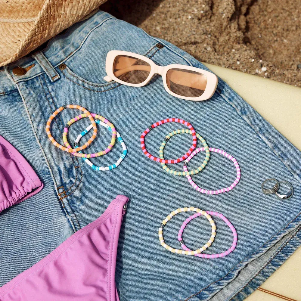 Pura Vida Vacation Vibes Stretch Bracelet Set