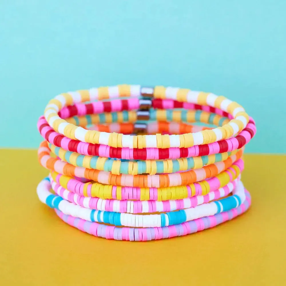 Pura Vida Vacation Vibes Stretch Bracelet Set