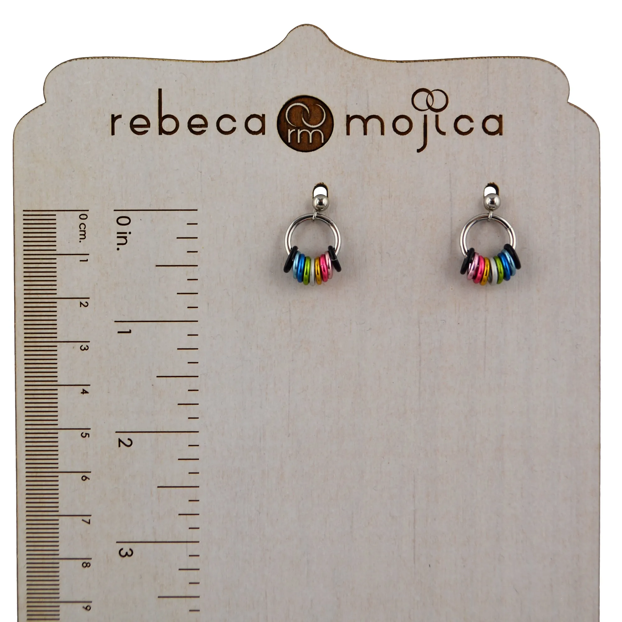 Queer Pride - Small Hoop Earring on Post