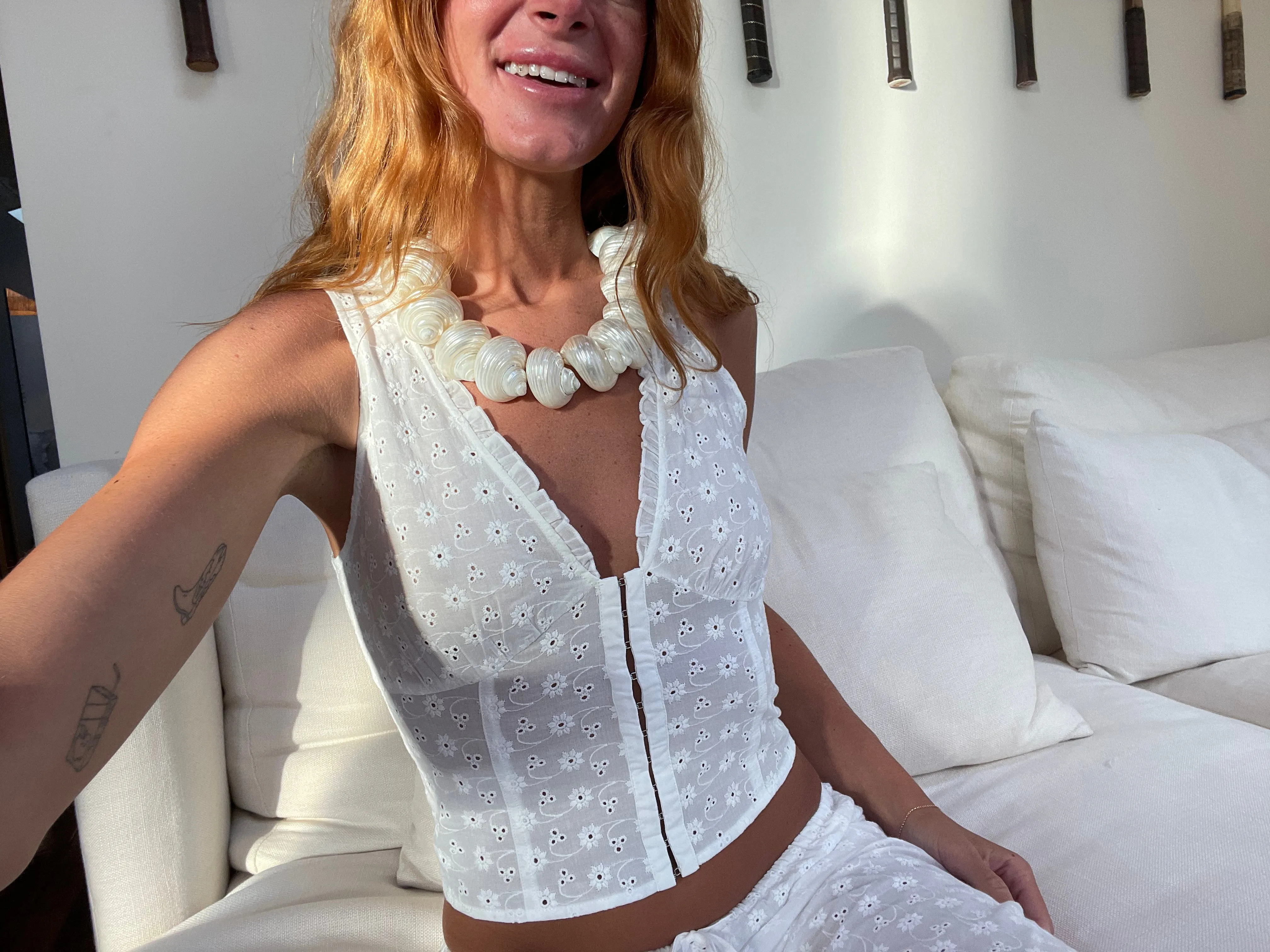 quinn shell necklace