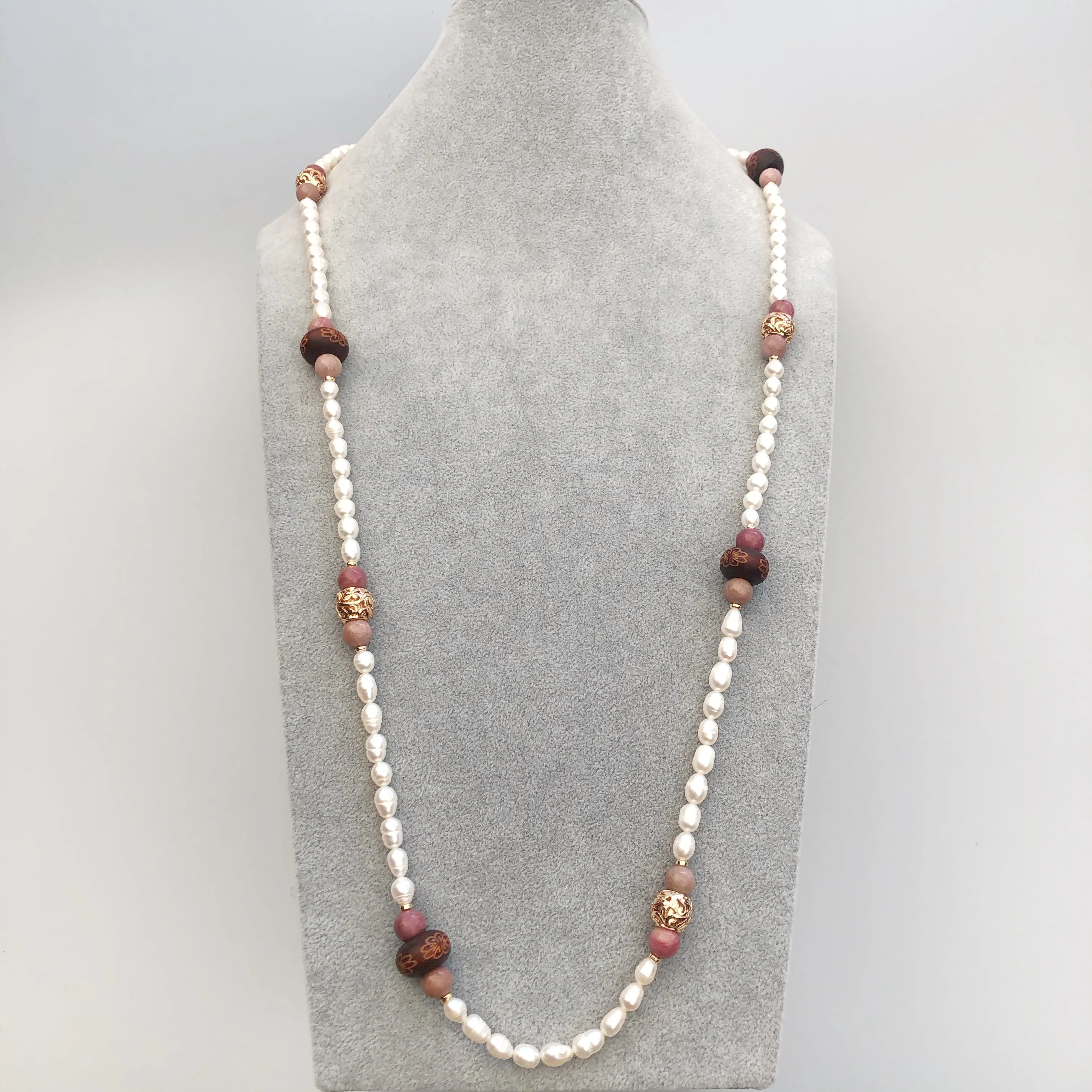 Return to Origin Pearl Necklace 38 Inch