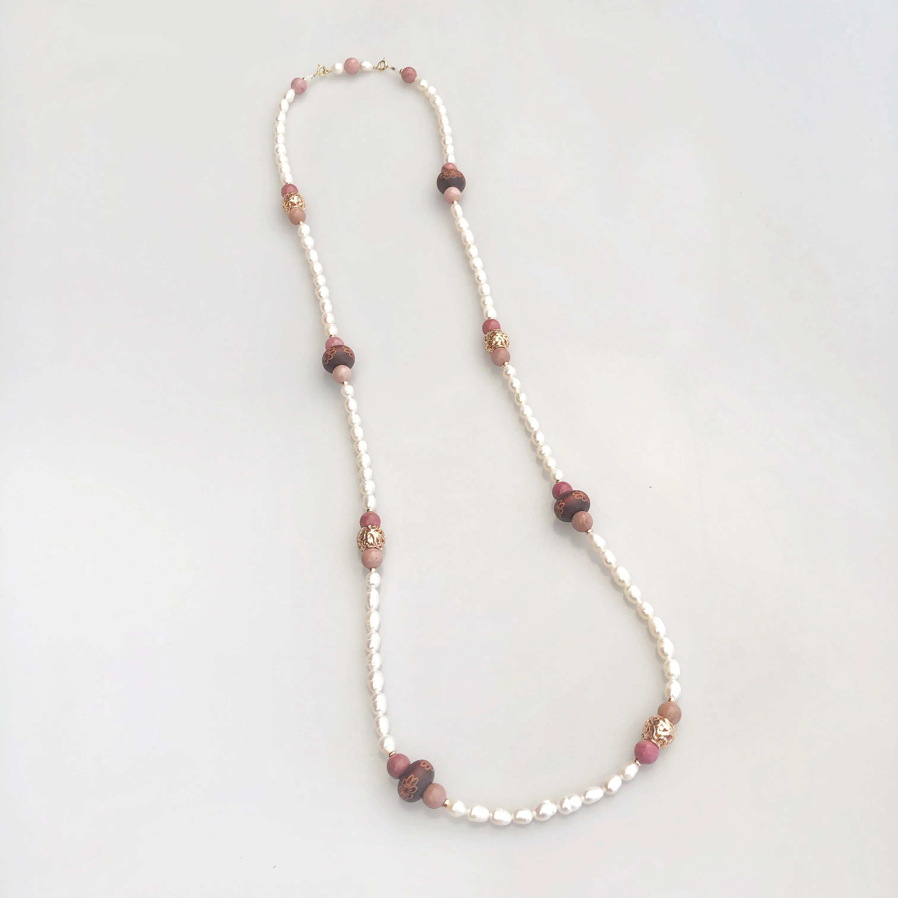 Return to Origin Pearl Necklace 38 Inch
