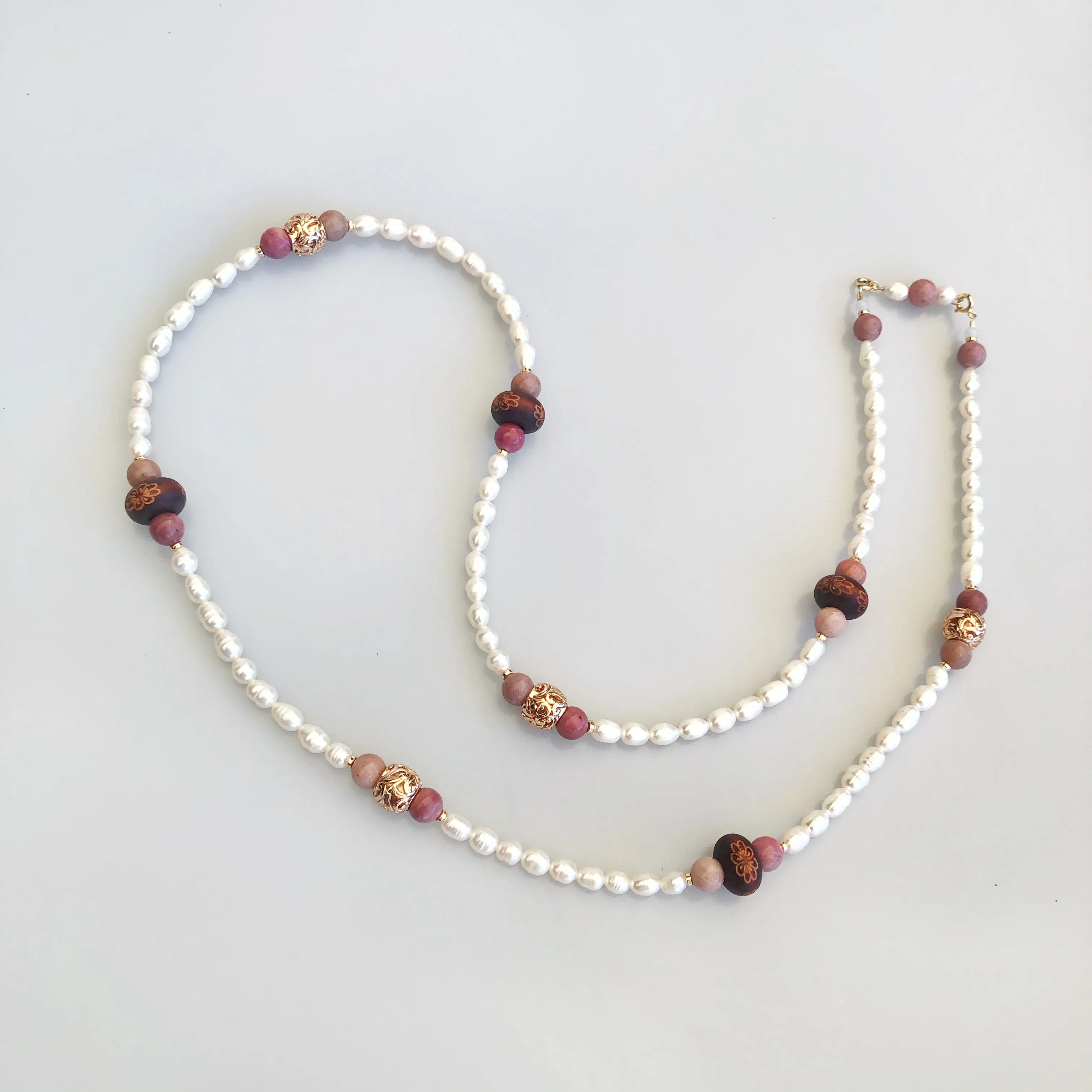 Return to Origin Pearl Necklace 38 Inch