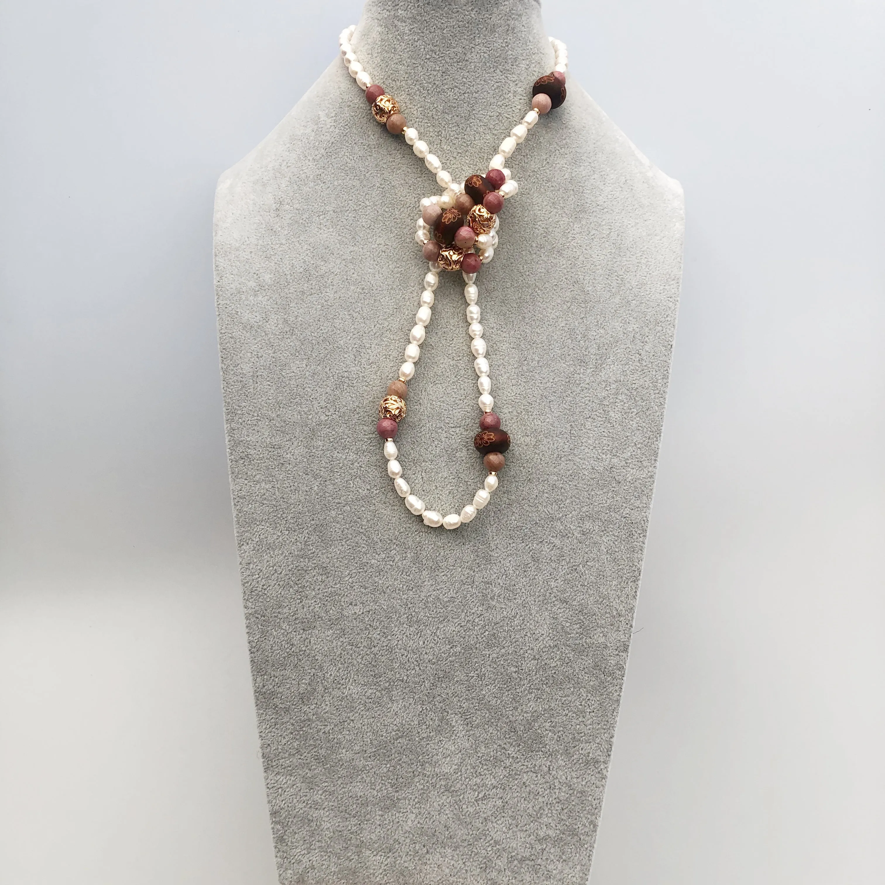 Return to Origin Pearl Necklace 38 Inch