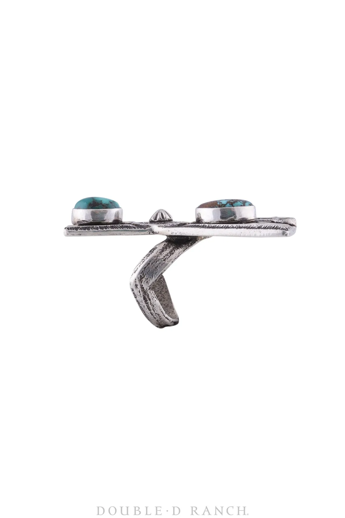 Ring, Turquoise, Conversational, Tee Pee, Hallmark, Vintage, 961
