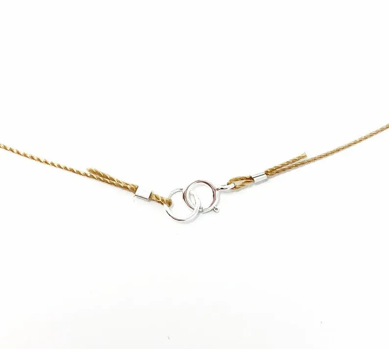 Rose Quartz Faceted Teardrop Necklace