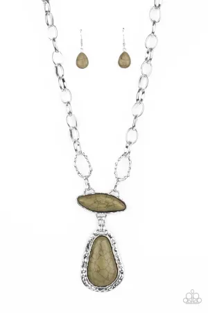 Rural Rapture Green Paparazzi Necklace