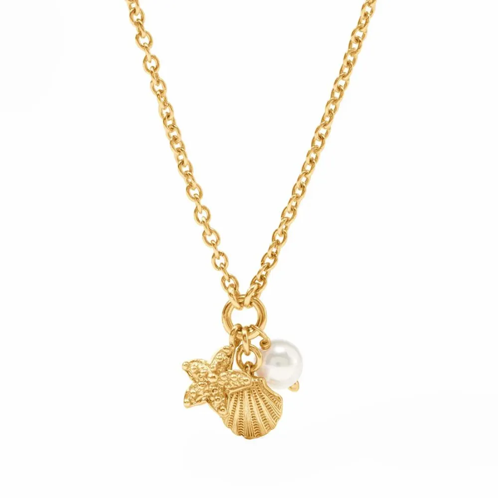 Sanibel Trio Charm Necklace