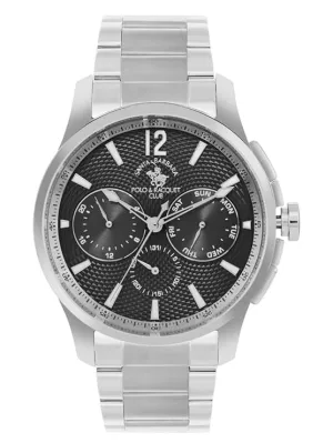 Santa barbara polo & racquet club Analog Black Dial Men's Watch-SB.1.10537-2